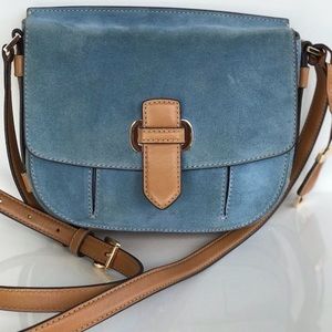 MICHAEL KORS GENUINE LEATHER AND SUEDE BAG